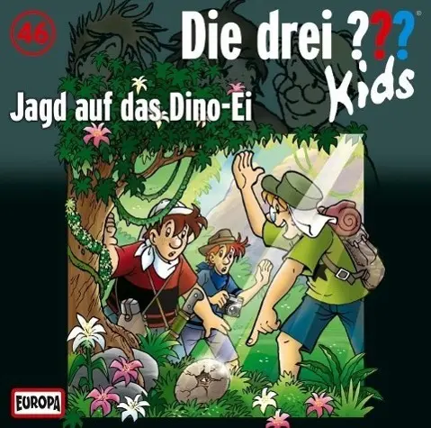 Cover: 9783803232953 | Die drei ??? Kids 46. Jagd auf das Dino-Ei (drei Fragezeichen) CD | CD