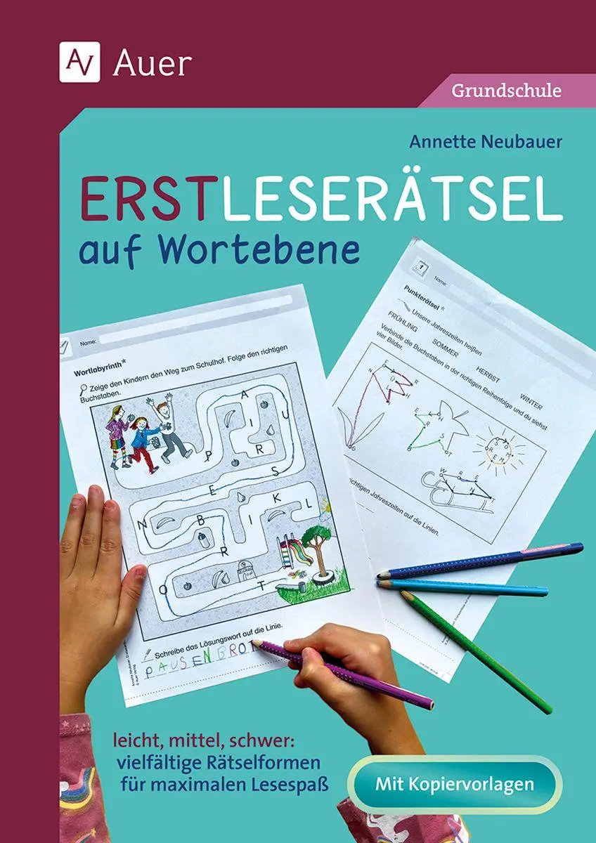 Cover: 9783403093053 | Erstleserätsel auf Wortebene | Annette Neubauer | Broschüre | 84 S.