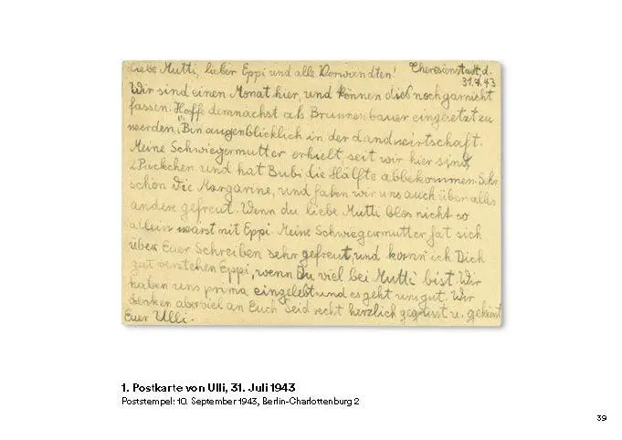 Bild: 9783422803053 | "Liebe Mutti!" Postkarten aus Theresienstadt 1943-1944 mit...