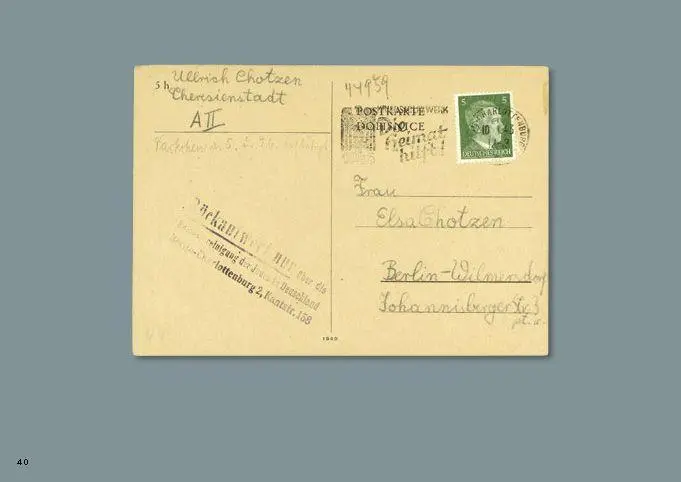 Bild: 9783422803053 | "Liebe Mutti!" Postkarten aus Theresienstadt 1943-1944 mit...