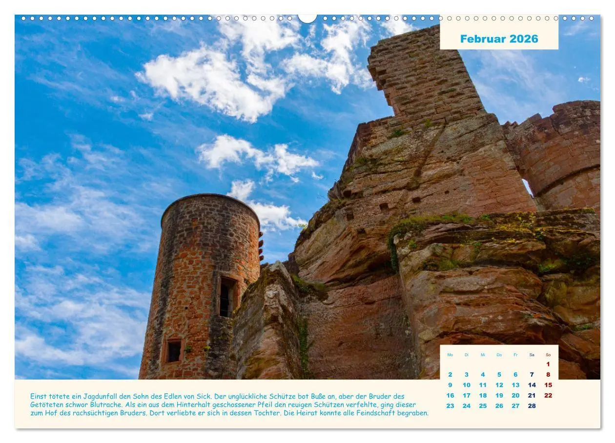 Bild: 9783457623053 | Der Sagenweg und seine Geschichten (Wandkalender 2026 DIN A2 quer),...