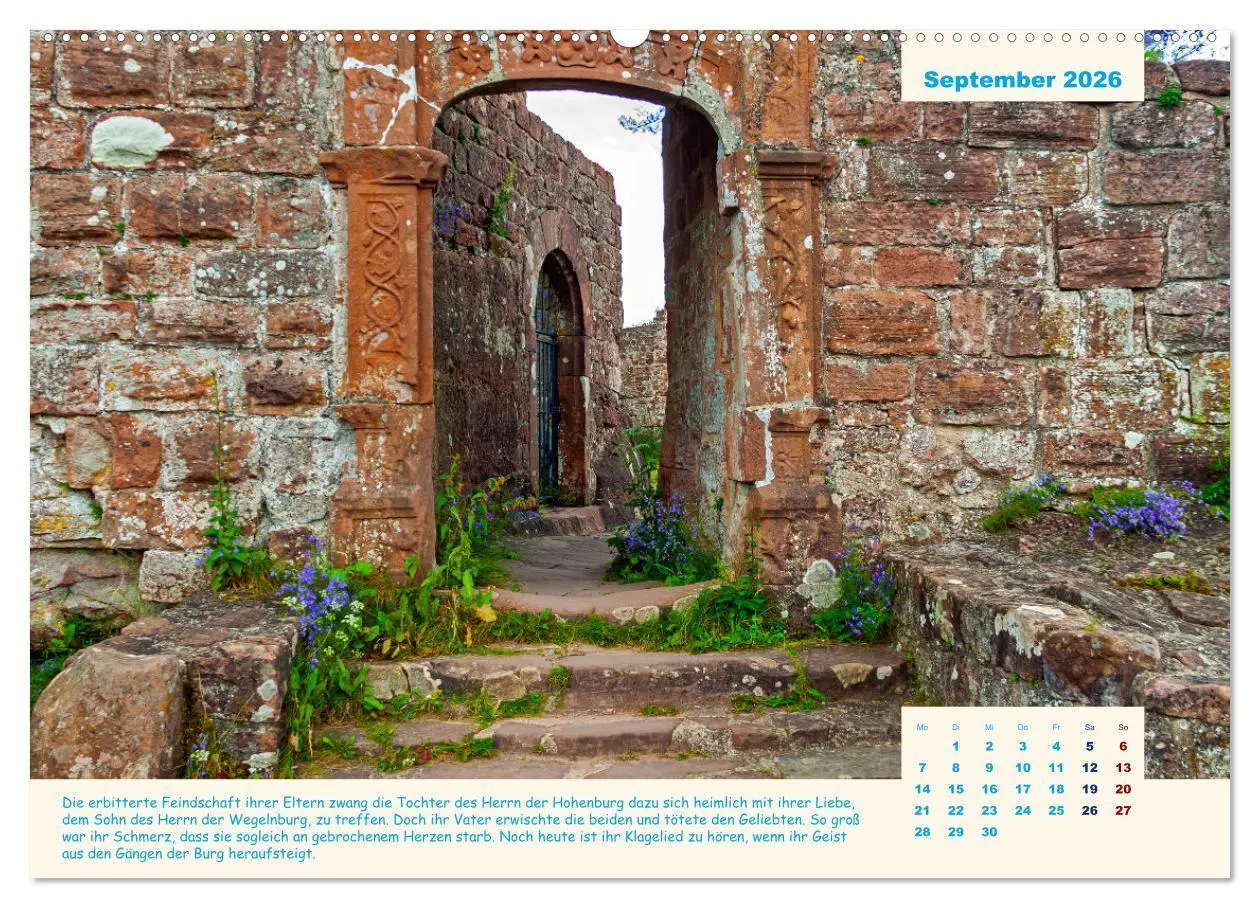Bild: 9783457623053 | Der Sagenweg und seine Geschichten (Wandkalender 2026 DIN A2 quer),...