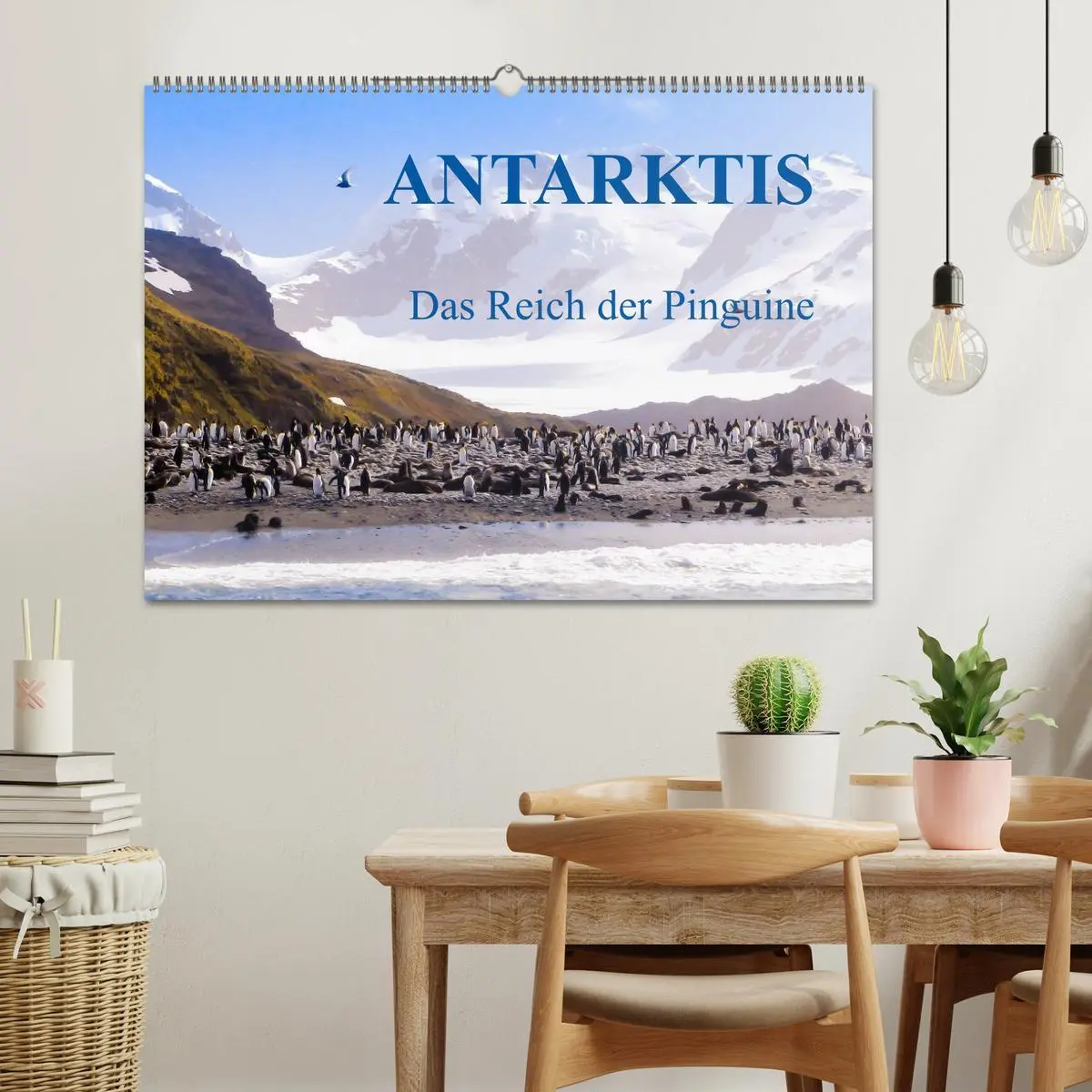 Bild: 9783516193053 | Antarktis - Das Reich der Pinguine (Wandkalender 2026 DIN A2 quer),...