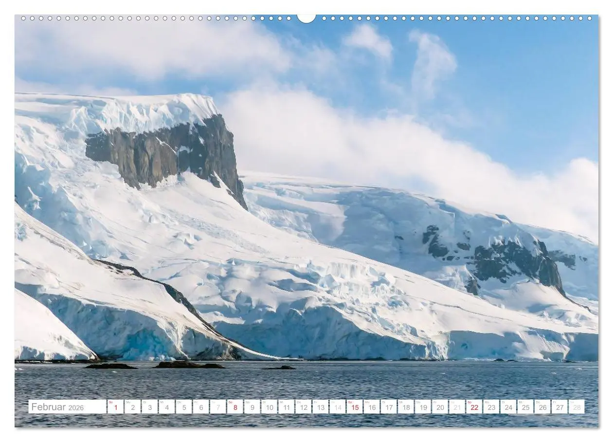 Bild: 9783516193053 | Antarktis - Das Reich der Pinguine (Wandkalender 2026 DIN A2 quer),...