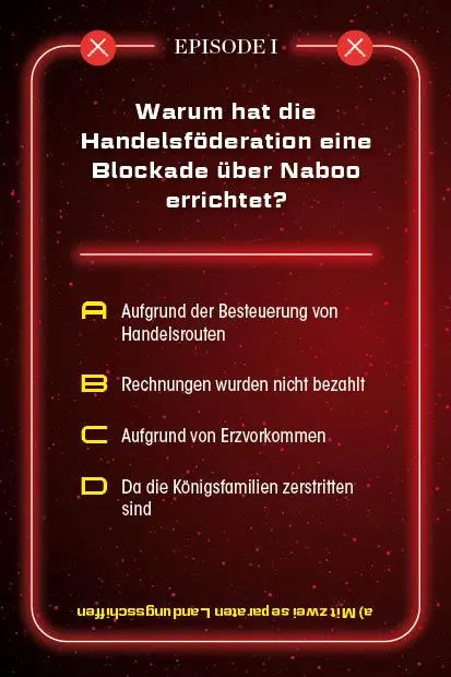 Bild: 4260478343153 | Kartenspiel: Das inoffizielle Quiz für Star Wars-Fans | Jakob Sam