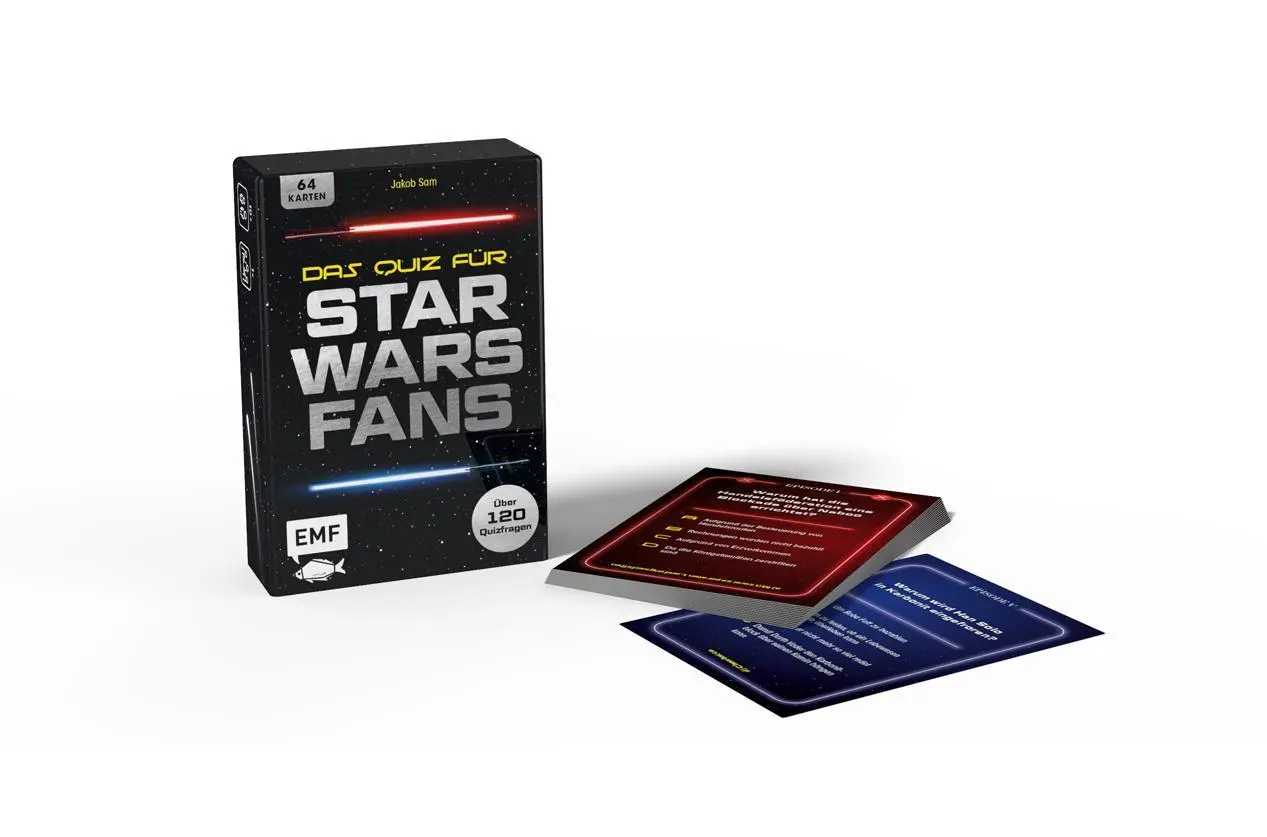 Bild: 4260478343153 | Kartenspiel: Das inoffizielle Quiz für Star Wars-Fans | Jakob Sam
