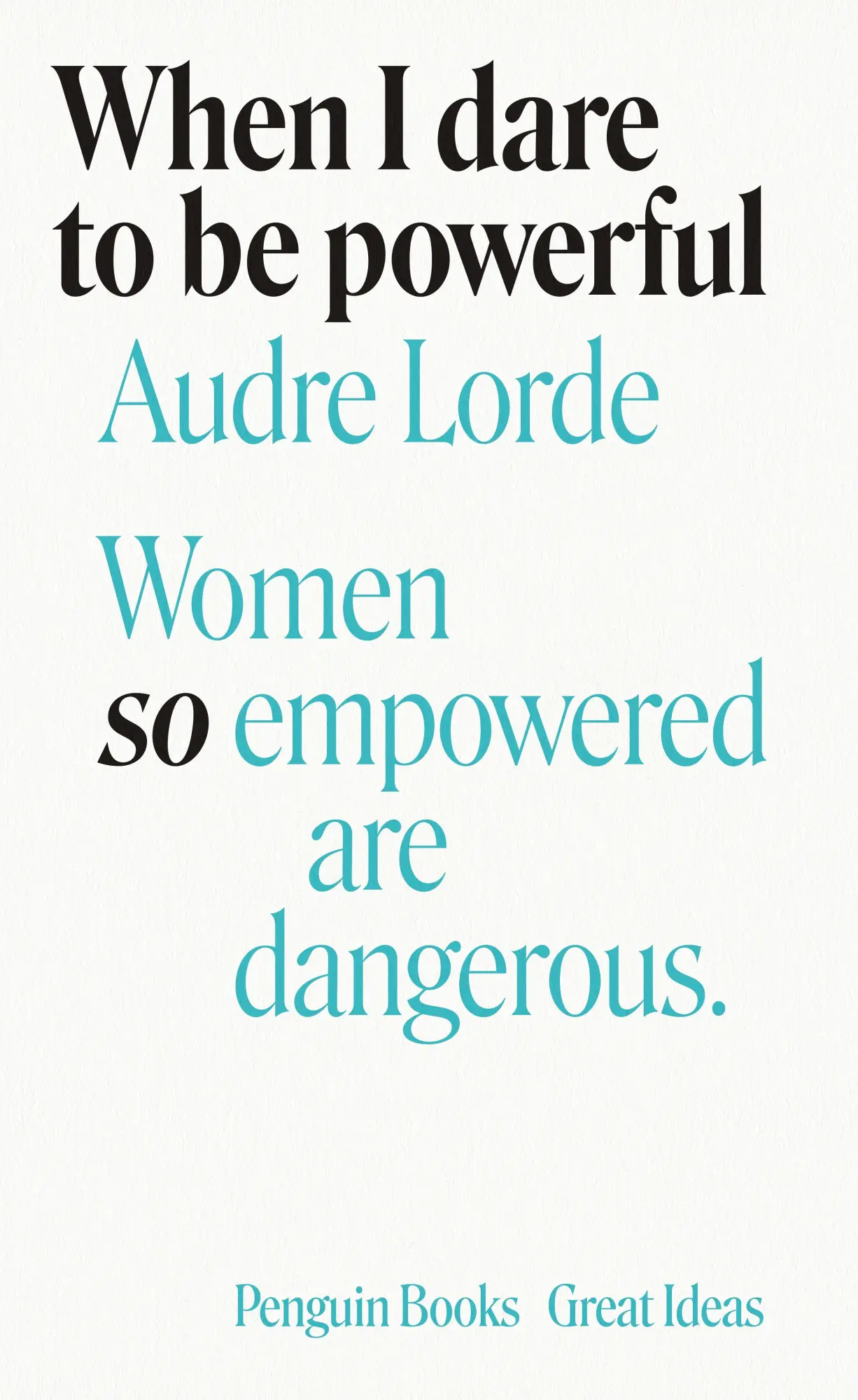 Cover: 9780241473153 | When I Dare to Be Powerful | Audre Lorde | Taschenbuch | 128 S. | 2020 Cover: 9780241473153 | When I Dare to Be Powerful | Audre Lorde | Taschenbuch | 128 S. | 2020