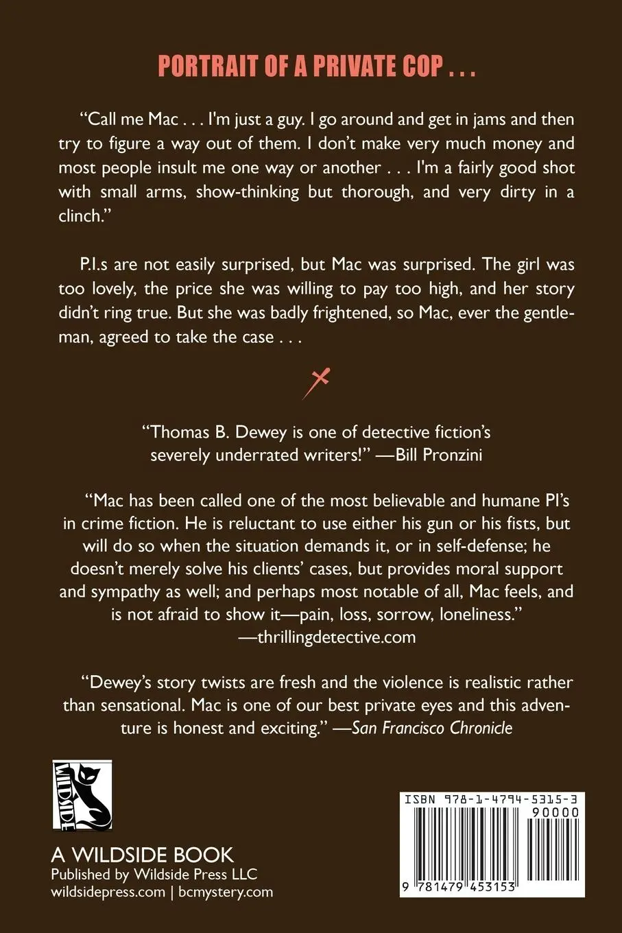 Rückseite: 9781479453153 | The Brave, Bad Girls | Mac #5 | Thomas B. Dewey | Taschenbuch | 2020