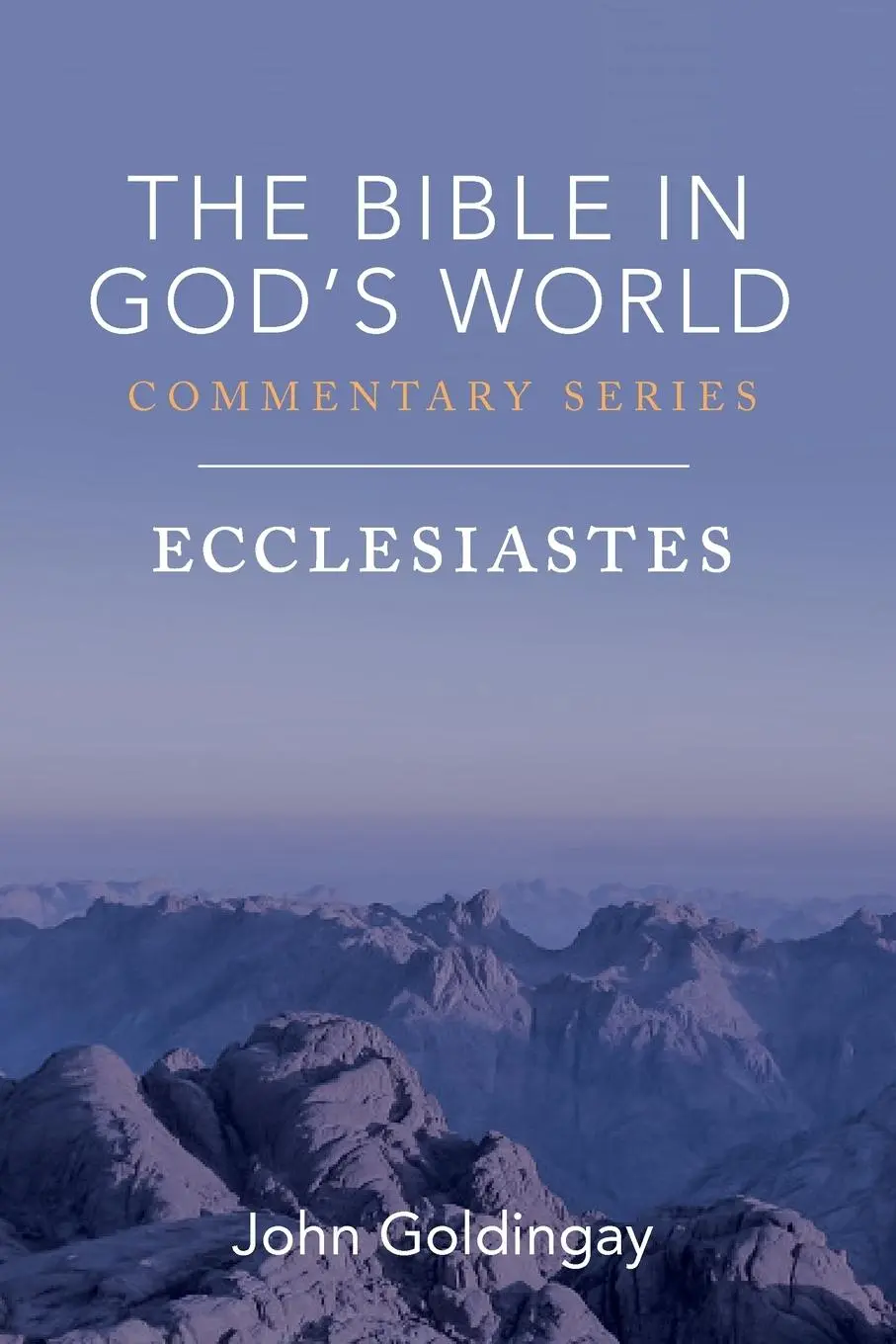 Cover: 9781725273153 | Ecclesiastes | John Goldingay | Taschenbuch | Englisch | 2021