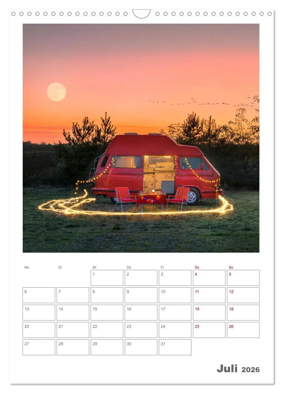 Bild: 9783516323153 | Camper Träume Urlaub auf vier Rädern (Wandkalender 2026 DIN A3...