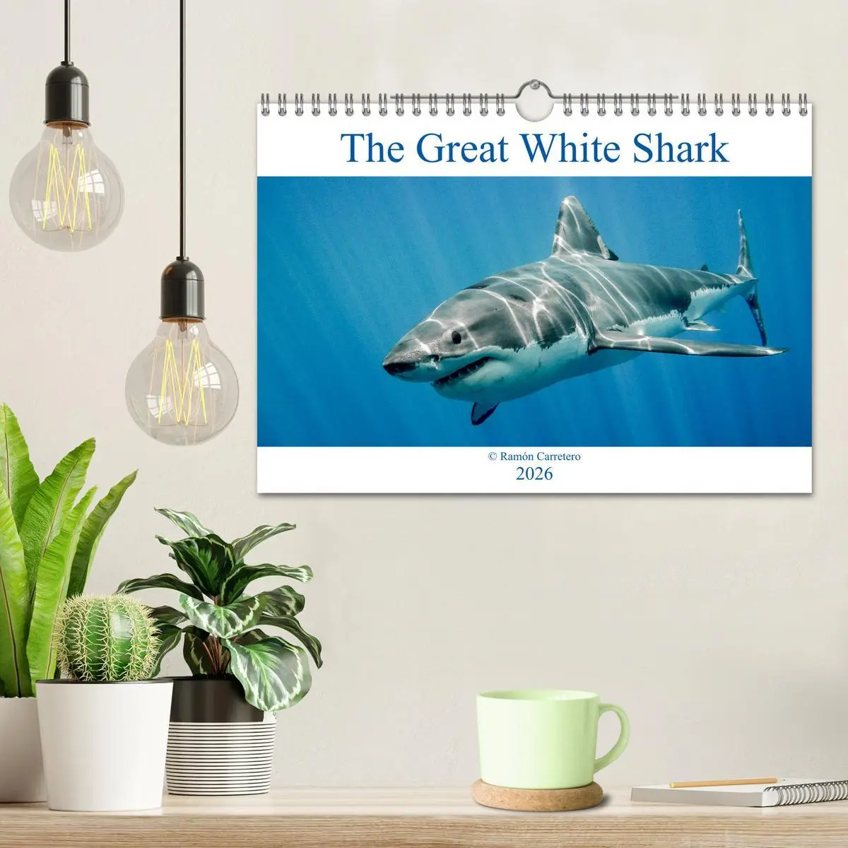 Bild: 9783516563153 | The Great White Shark: King of the Ocean (Wall Calendar 2026 DIN A4...