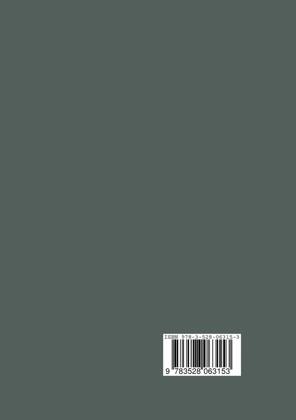 Rückseite: 9783528063153 | Die Selbststrukturierung der Materie | Arne Wunderlin | Taschenbuch Rückseite: 9783528063153 | Die Selbststrukturierung der Materie | Arne Wunderlin | Taschenbuch