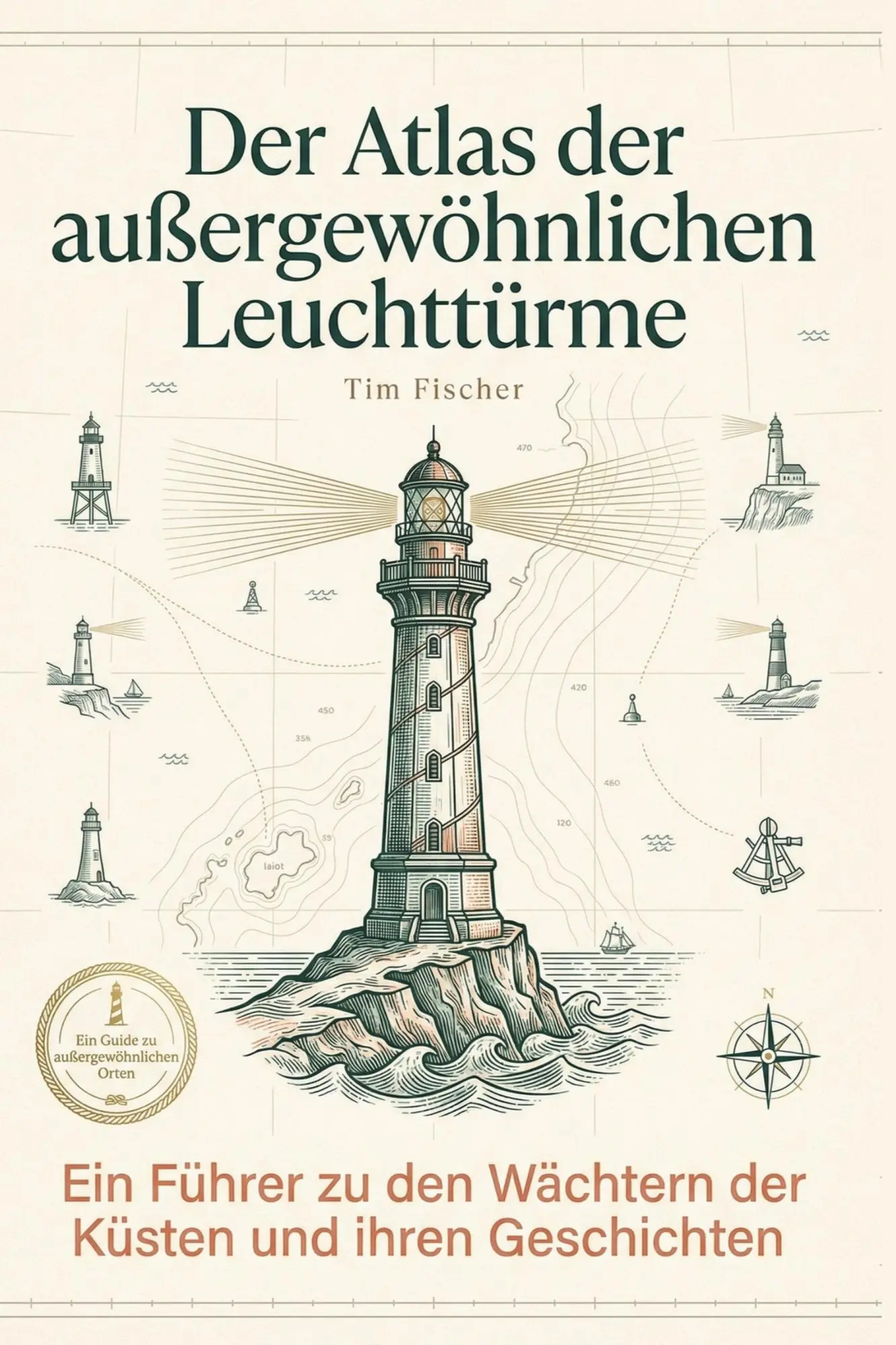 Cover: 9783695383153 | Der Atlas der außergewöhnlichen Leuchttürme | Tim Fischer | Buch