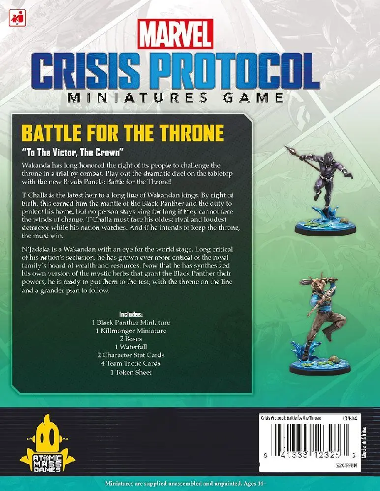 Bild: 841333123253 | Marvel: Crisis Protocol - Rival Panels: Battle for the Throne...