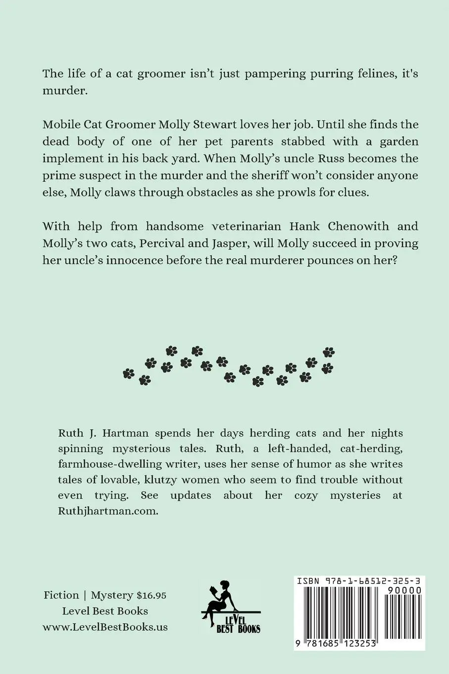 Rückseite: 9781685123253 | Brushed Up On Murder | A Mobile Cat Groomer Mystery | Ruth J. Hartman