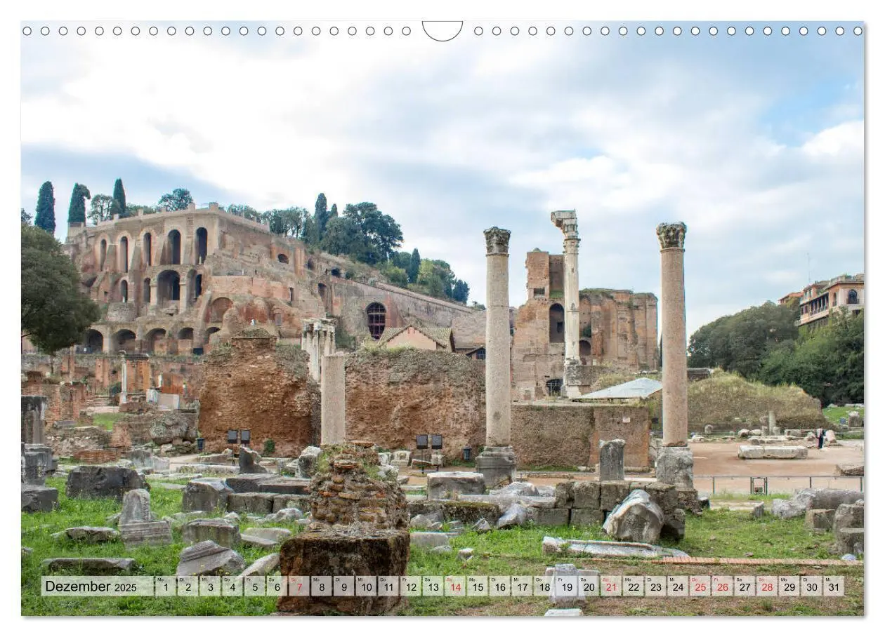 Bild: 9783435133253 | Altes Rom - Impressionen (Wandkalender 2025 DIN A3 quer), CALVENDO...