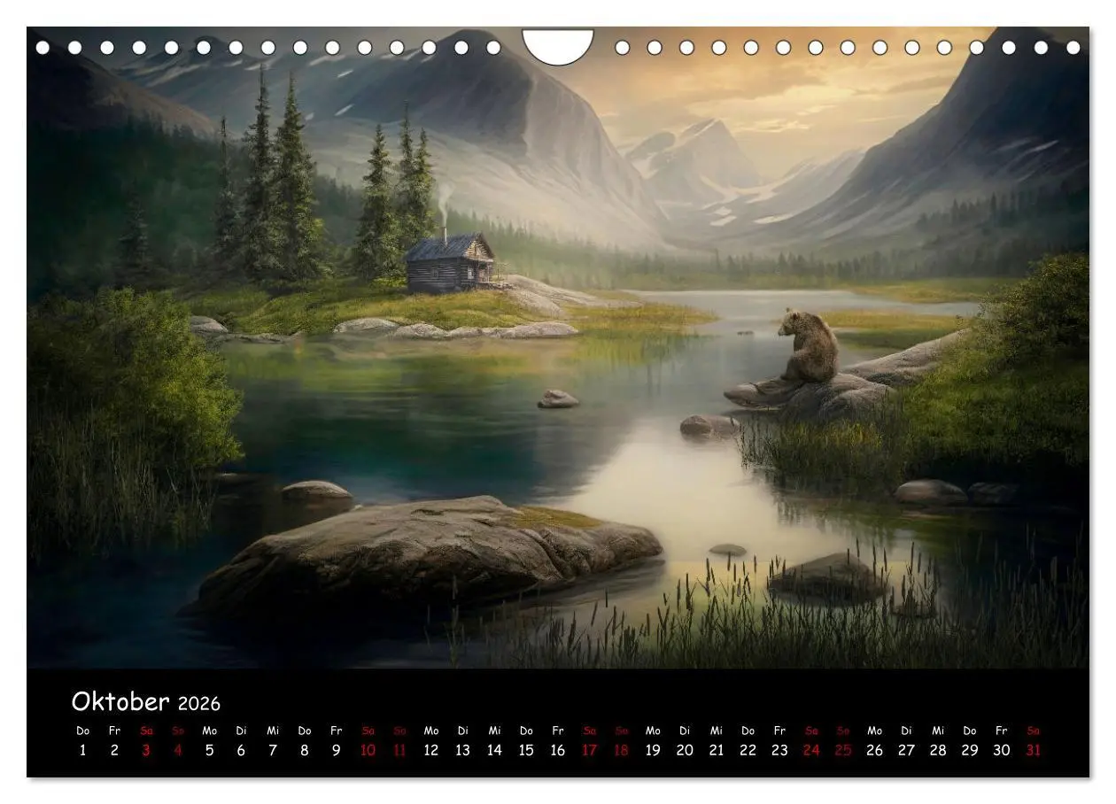 Bild: 9783457533253 | Ein Traum von Einsamkeit (Wandkalender 2026 DIN A4 quer), CALVENDO...