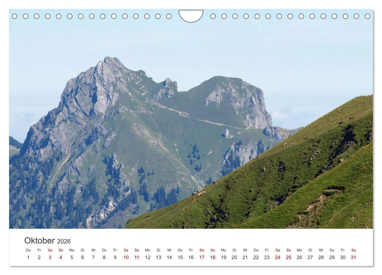 Bild: 9783457603253 | Bergerlebnisse im Tannheimer Tal (Wandkalender 2026 DIN A4 quer),...