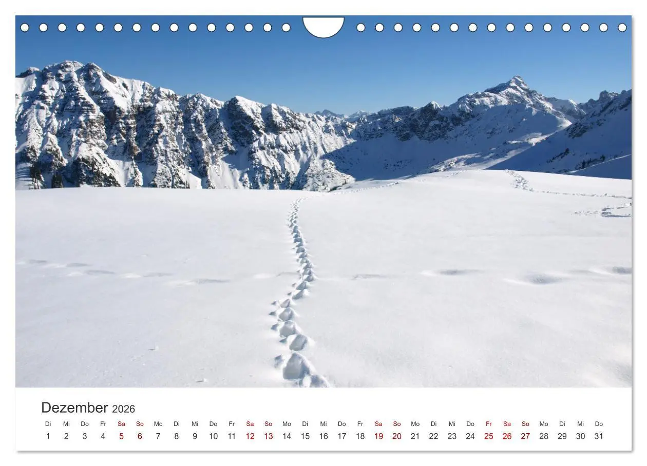 Bild: 9783457603253 | Bergerlebnisse im Tannheimer Tal (Wandkalender 2026 DIN A4 quer),...