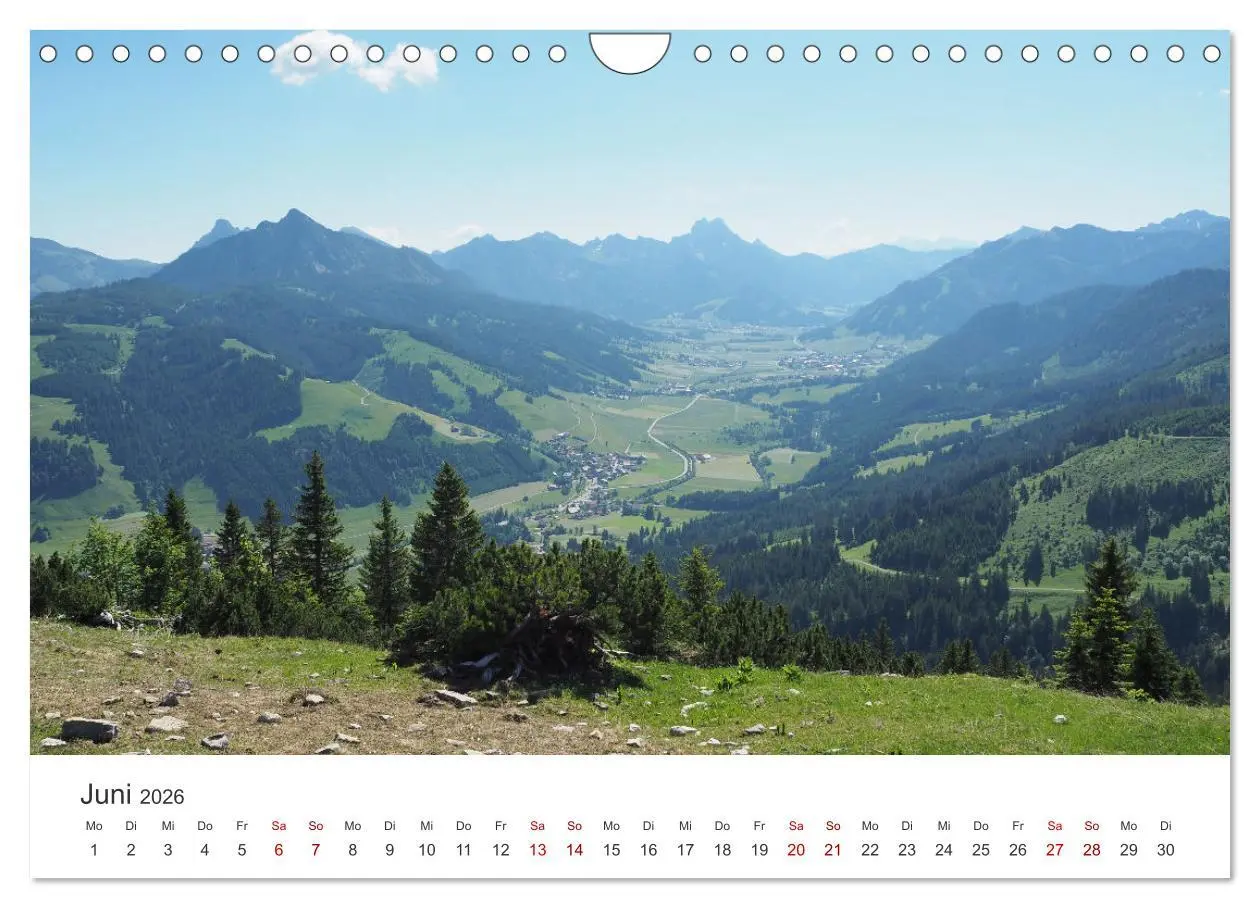 Bild: 9783457603253 | Bergerlebnisse im Tannheimer Tal (Wandkalender 2026 DIN A4 quer),...