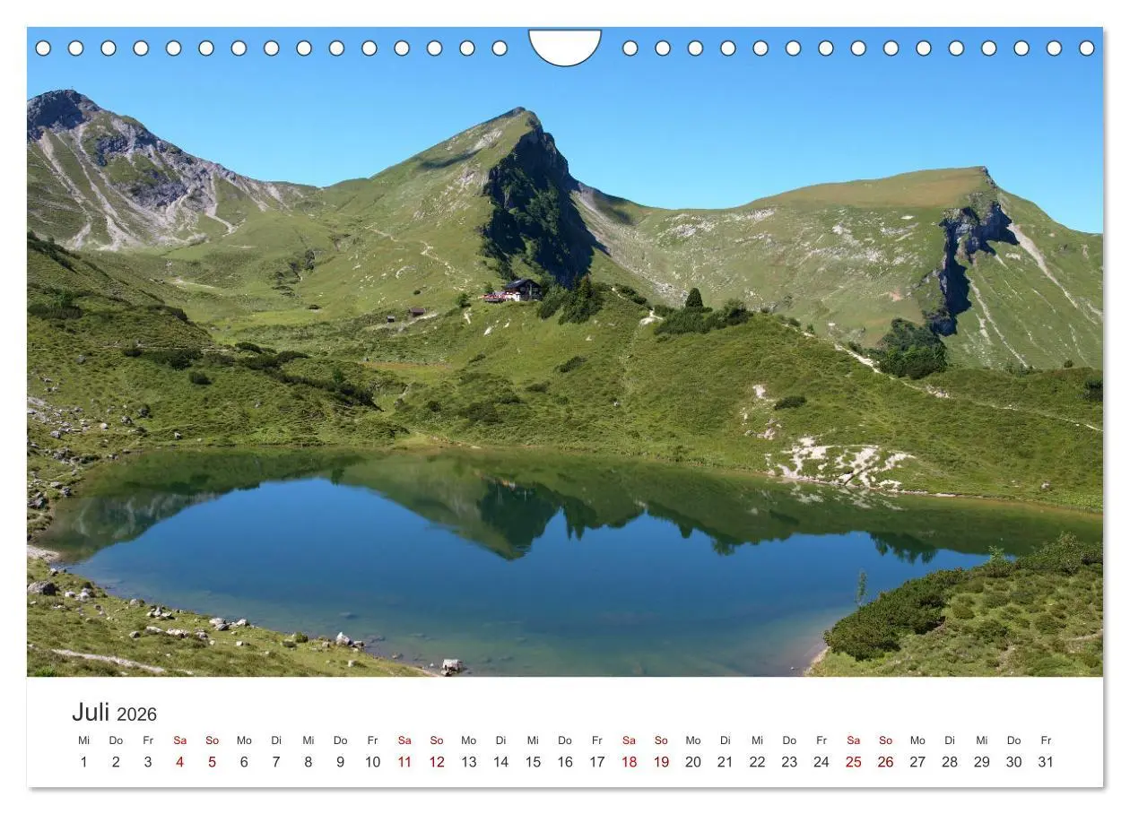 Bild: 9783457603253 | Bergerlebnisse im Tannheimer Tal (Wandkalender 2026 DIN A4 quer),...