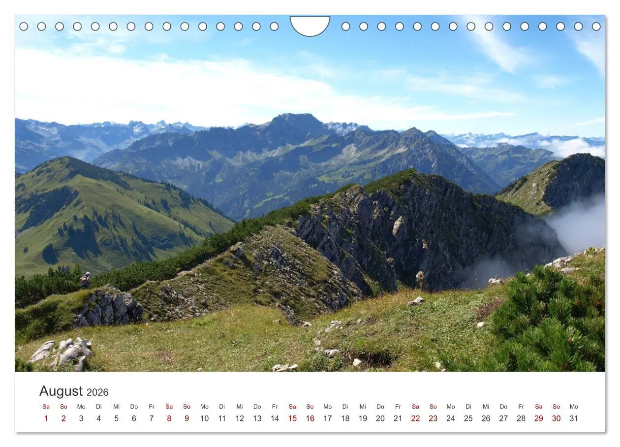 Bild: 9783457603253 | Bergerlebnisse im Tannheimer Tal (Wandkalender 2026 DIN A4 quer),...