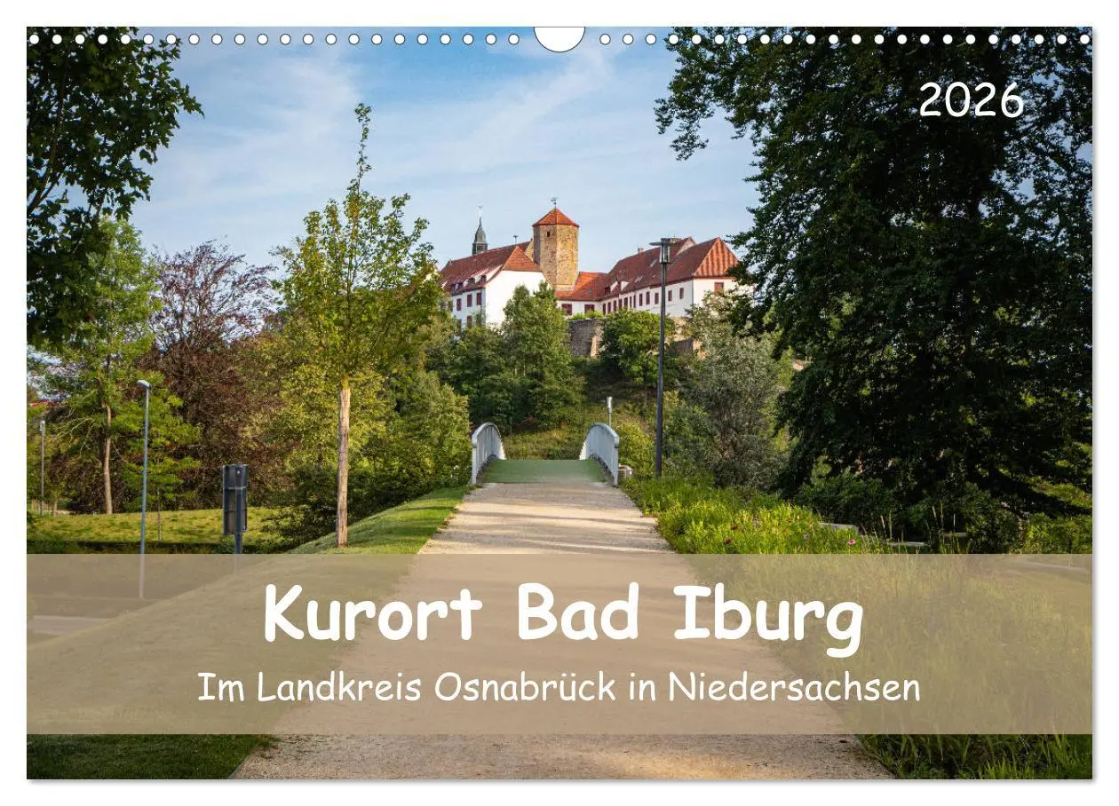 Cover: 9783457773253 | Kurort Bad Iburg (Wandkalender 2026 DIN A3 quer), CALVENDO...