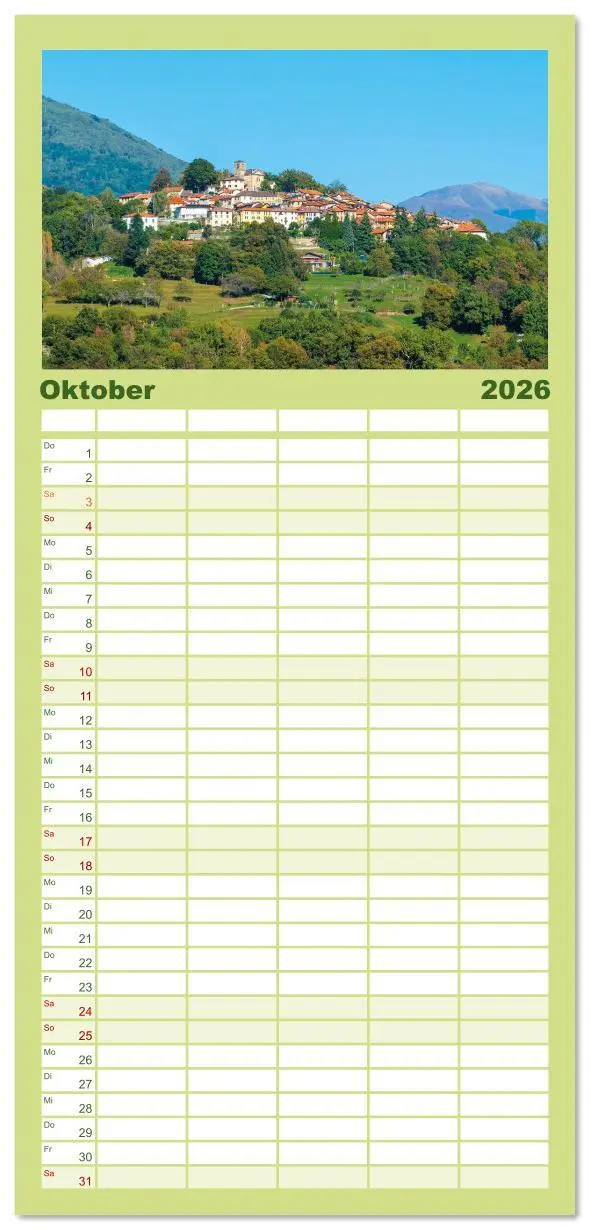 Bild: 9783516623253 | Familienplaner 2026 - Wunderbares Tessin: Mediterranes Klima und...