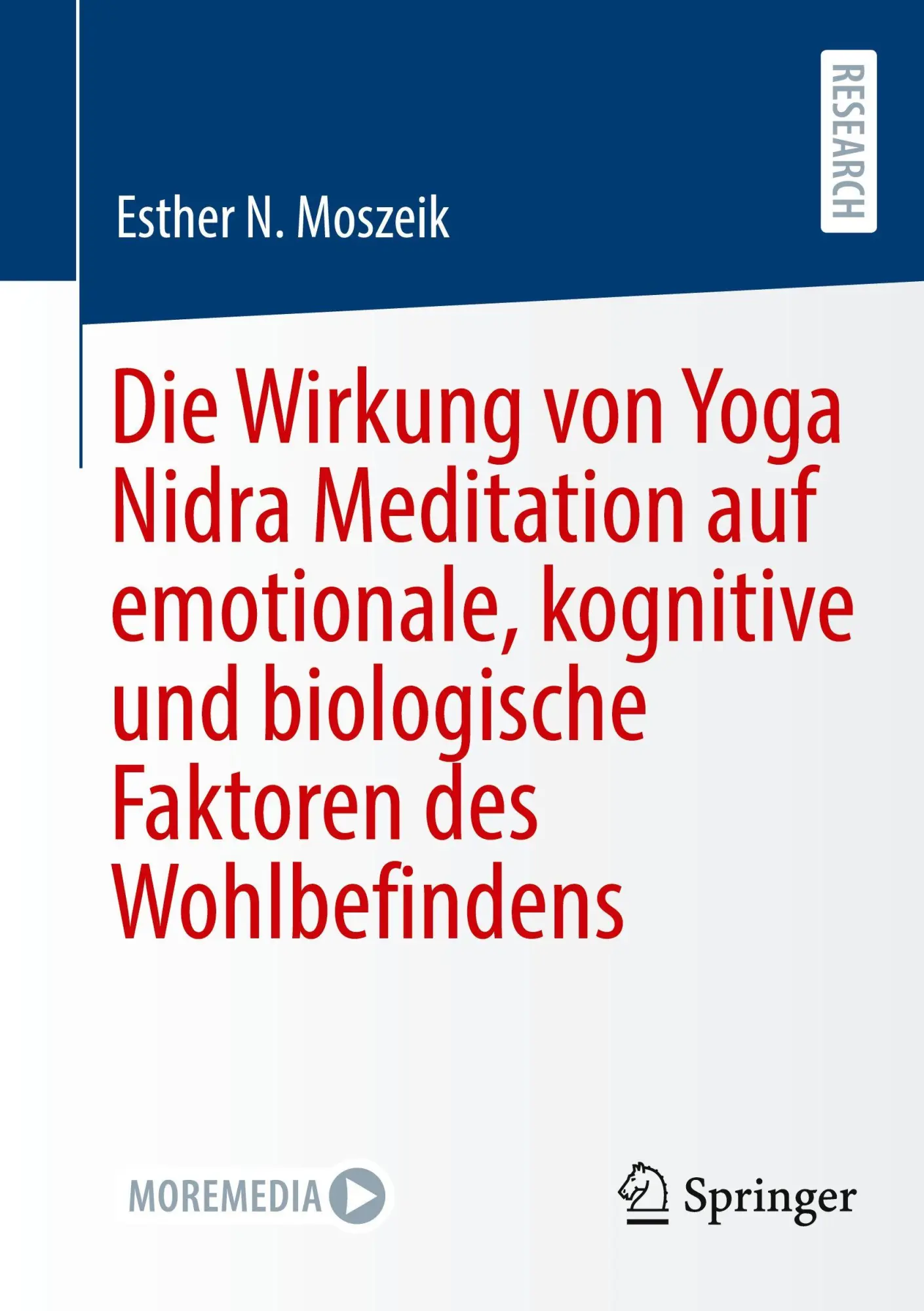 Cover: 9783658503253 | Die Wirkung von Yoga Nidra Meditation auf emotionale, kognitive und...