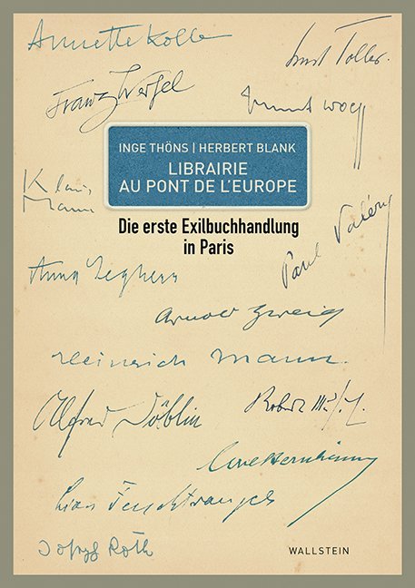 Cover: 9783835333253 | Librairie Au Pont de l`Europe | Die erste Exilbuchhandlung in Paris