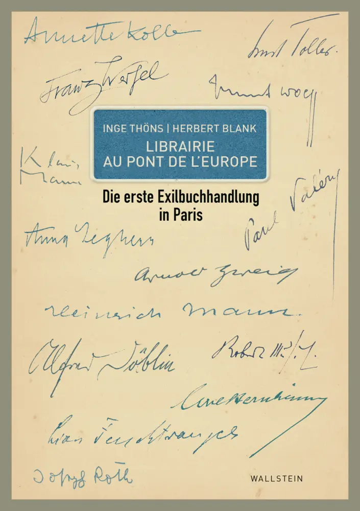 Cover: 9783835333253 | Librairie Au Pont de l`Europe | Die erste Exilbuchhandlung in Paris