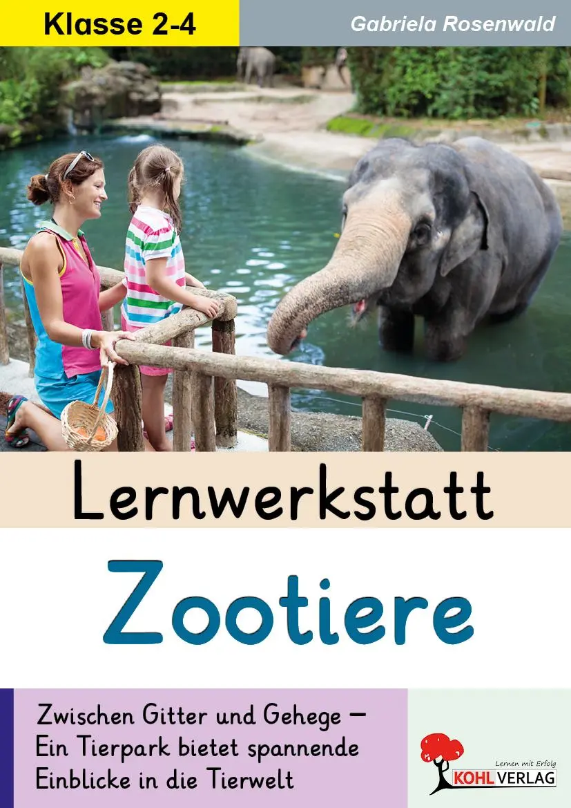 Cover: 9783988413253 | Lernwerkstatt Zootiere | Gabriela Rosenwald | Taschenbuch | 80 S.