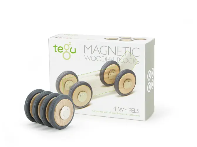 Cover: 853606003353 | Tegu Magnetische Räder 4 Teile | 5700335 | 2024 | tegu