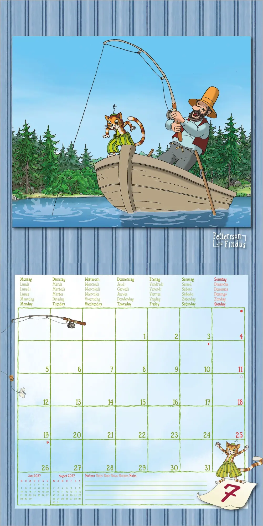 Bild: 4069095013353 | Pettersson und Findus 2027 | Neumann Verlage GmbH &amp; Co KG | Kalender