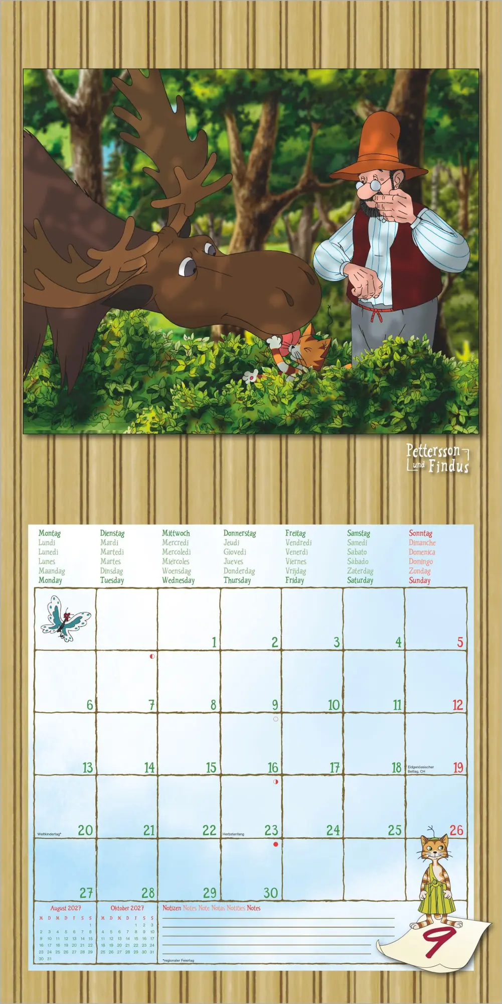 Bild: 4069095013353 | Pettersson und Findus 2027 | Neumann Verlage GmbH &amp; Co KG | Kalender