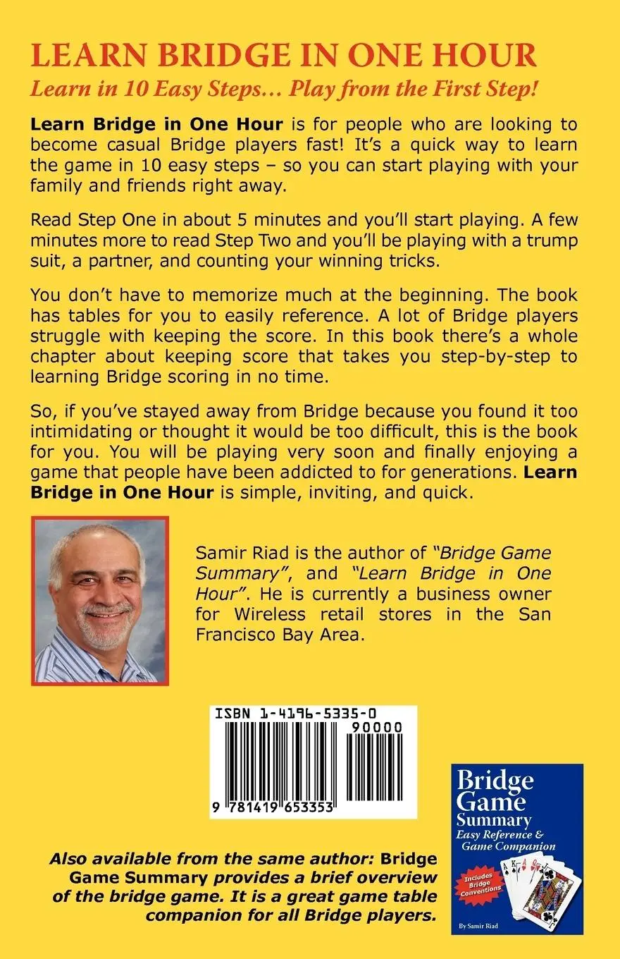 Rückseite: 9781419653353 | Learn Bridge in One Hour | Samir Riad | Taschenbuch | Englisch | 2006