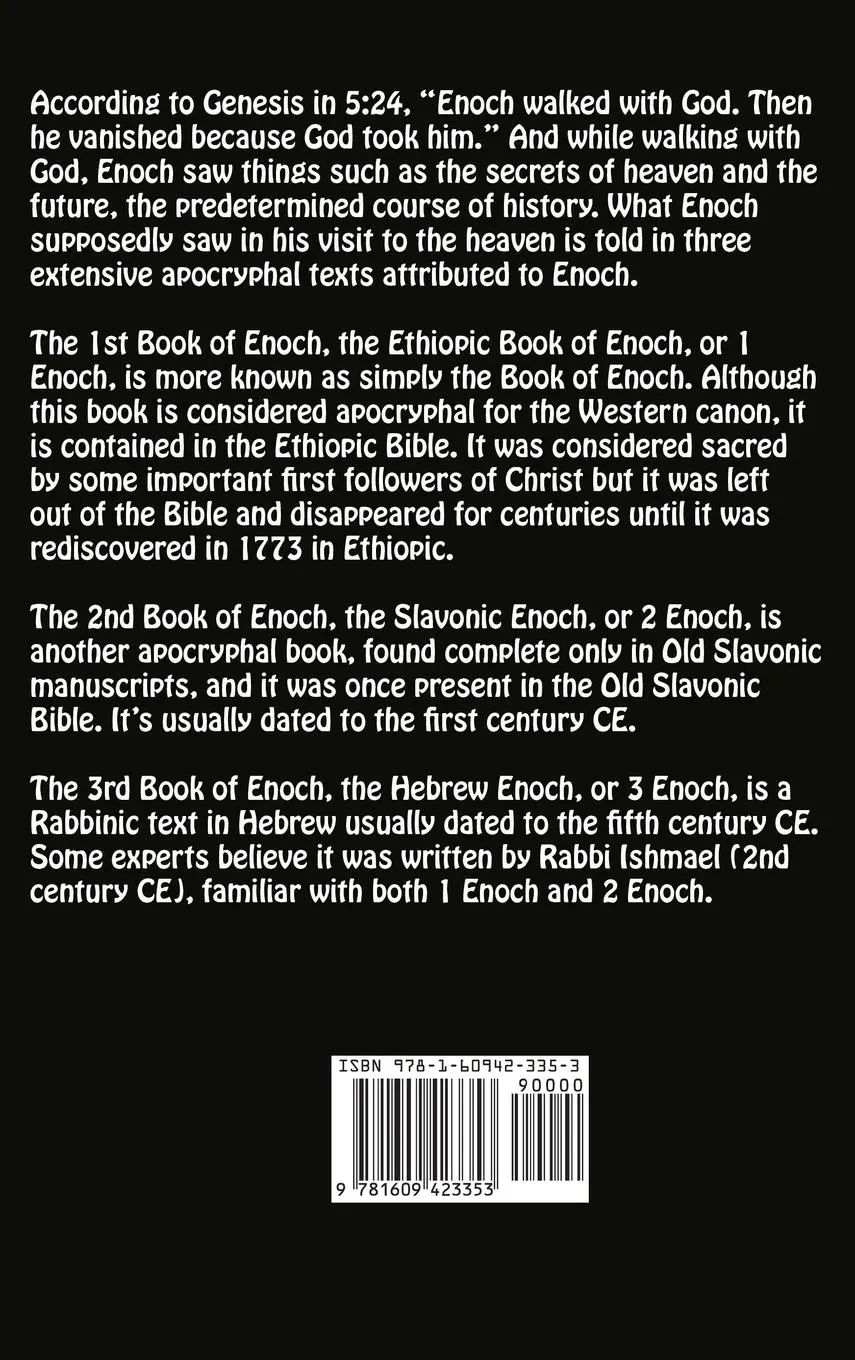 Rückseite: 9781609423353 | The Books of Enoch | Buch | Englisch | 2017 | IAP | EAN 9781609423353