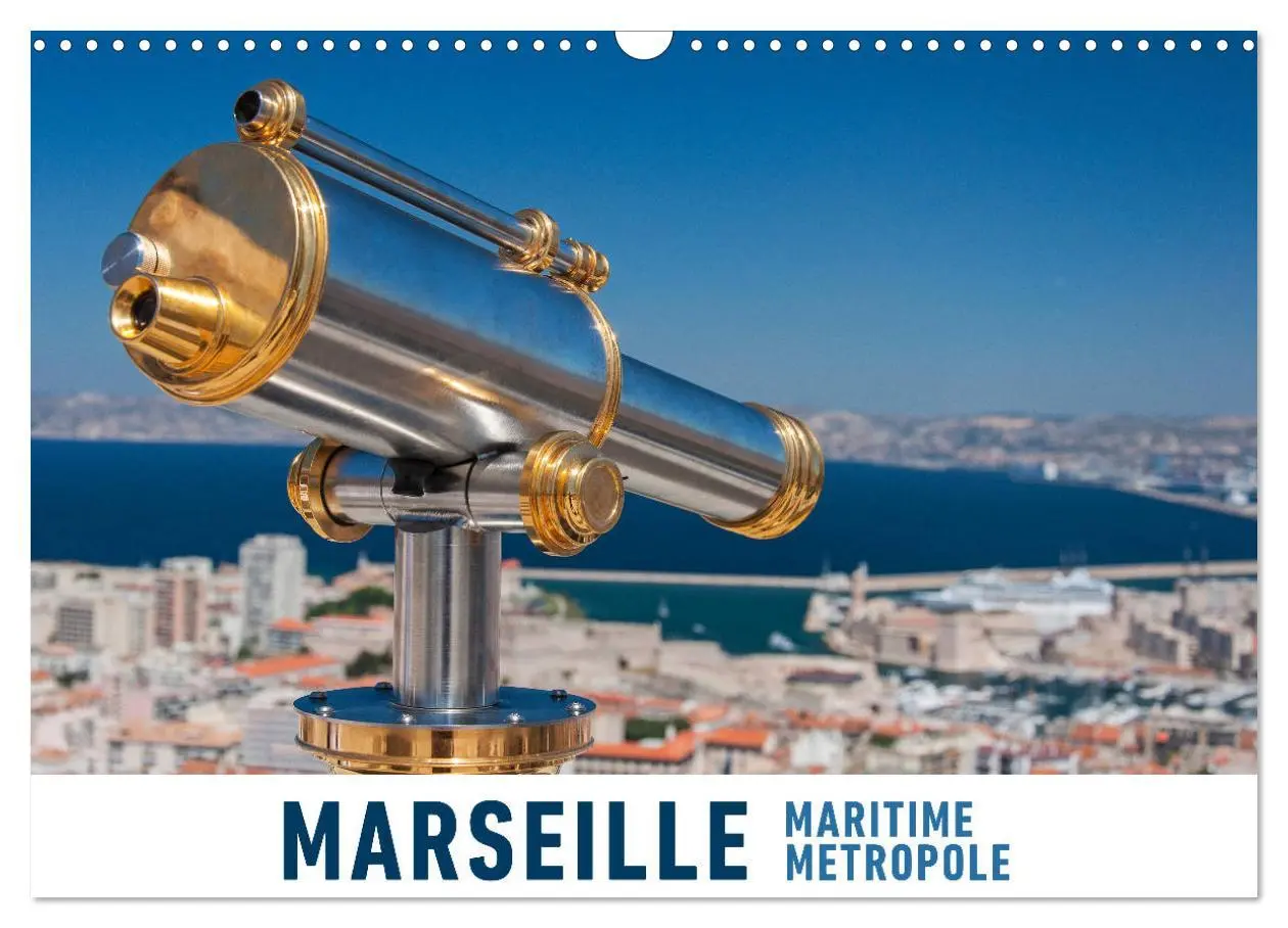 Cover: 9783457833353 | Marseille Maritime Metropole (Wandkalender 2026 DIN A3 quer),...