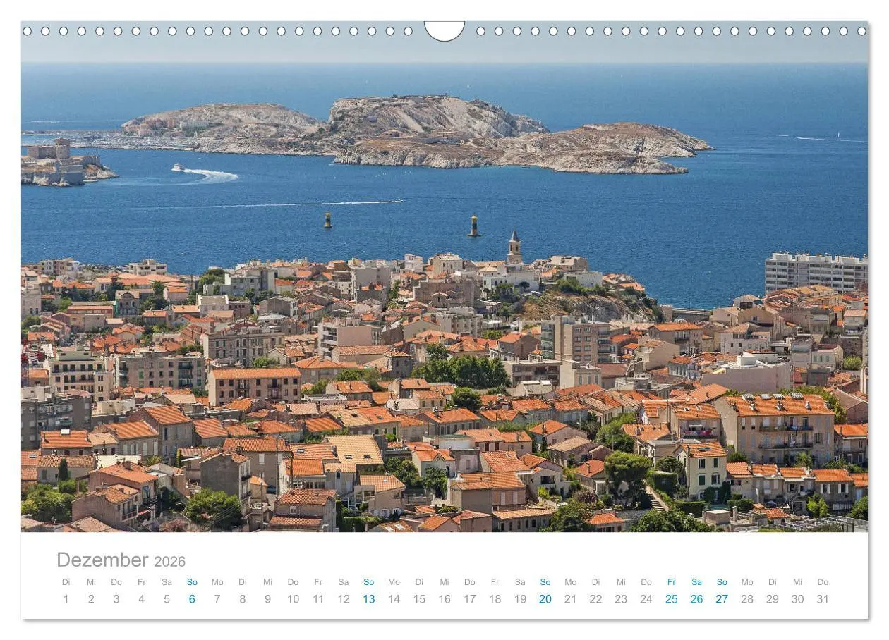 Bild: 9783457833353 | Marseille Maritime Metropole (Wandkalender 2026 DIN A3 quer),...