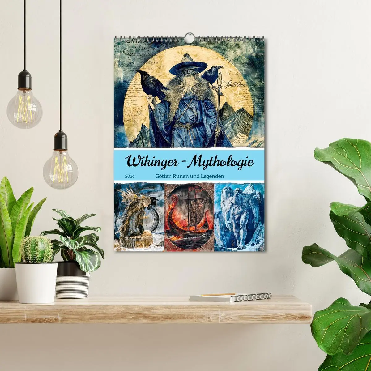 Bild: 9783516613353 | Wikinger - Mythologie - Götter, Runen und Legenden (Wandkalender...