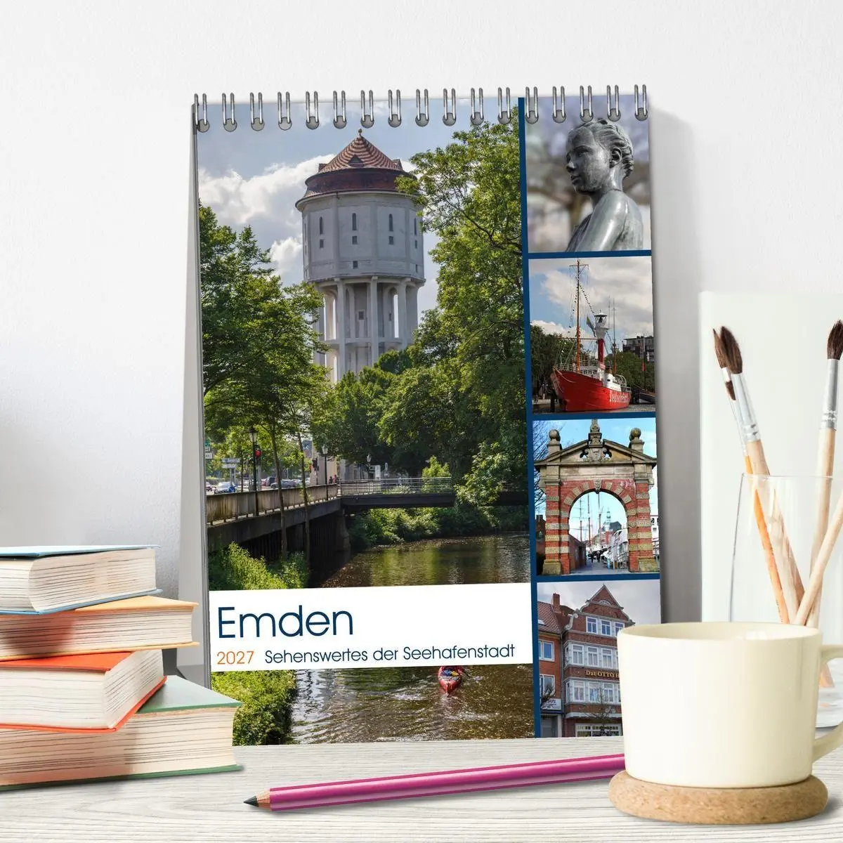 Bild: 9783569873353 | Emden - Sehenswertes der Seehafenstadt (Tischkalender 2027 DIN A5...