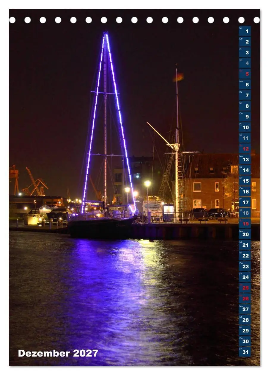 Bild: 9783569873353 | Emden - Sehenswertes der Seehafenstadt (Tischkalender 2027 DIN A5...