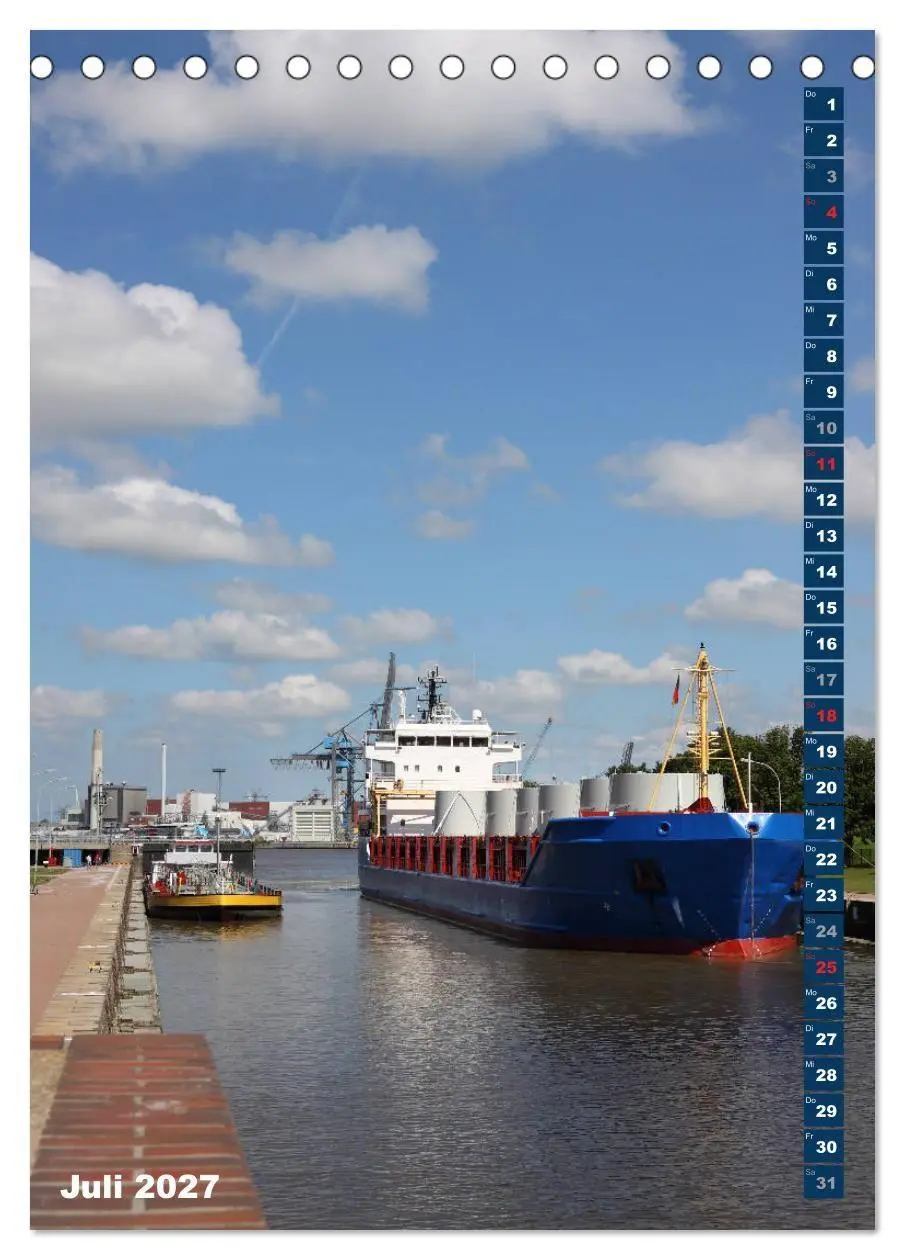 Bild: 9783569873353 | Emden - Sehenswertes der Seehafenstadt (Tischkalender 2027 DIN A5...