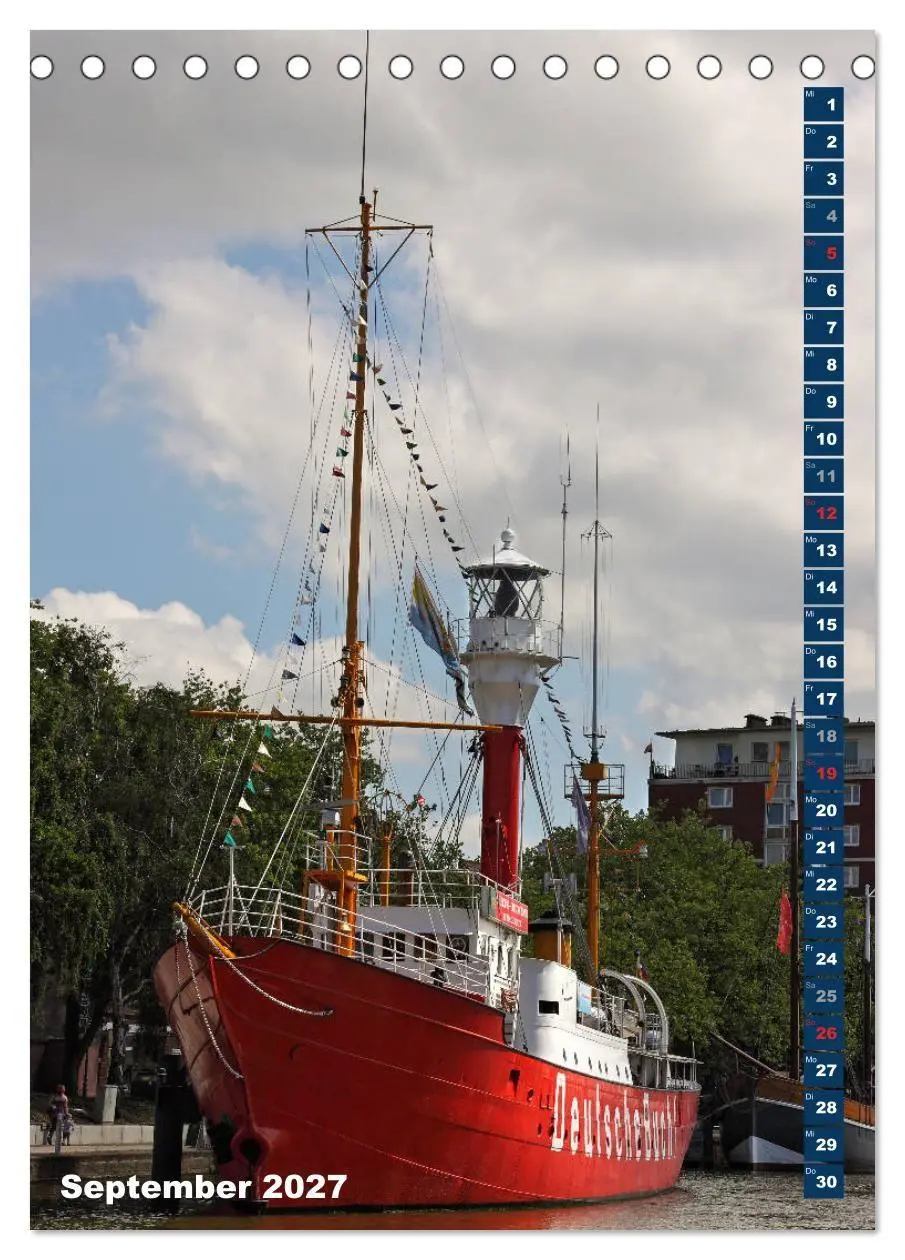 Bild: 9783569873353 | Emden - Sehenswertes der Seehafenstadt (Tischkalender 2027 DIN A5...