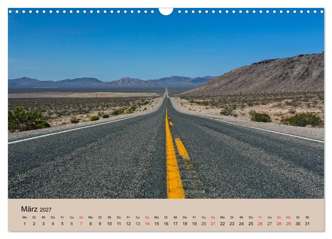 Bild: 9783594143353 | Faszination USA - traumhafter Südwesten (Wandkalender 2027 DIN A3...
