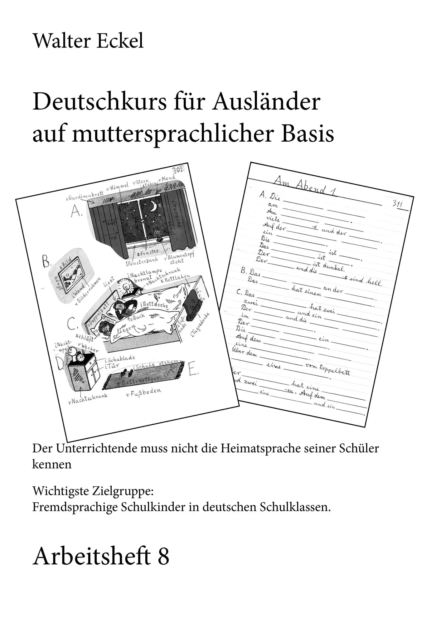 Cover: 9783738613353 | Deutschkurs für Ausländer auf muttersprachlicher Basis - Arbeitsheft 8
