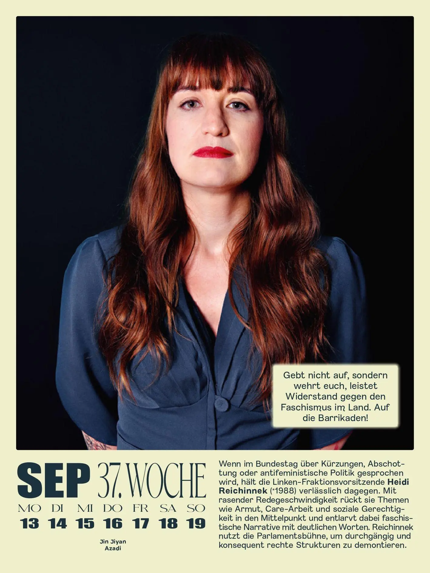 Bild: 9783869153353 | MISSY Magazine Kalender 2027 | Wochen-/Wandkalender. Format 24 x 32 cm