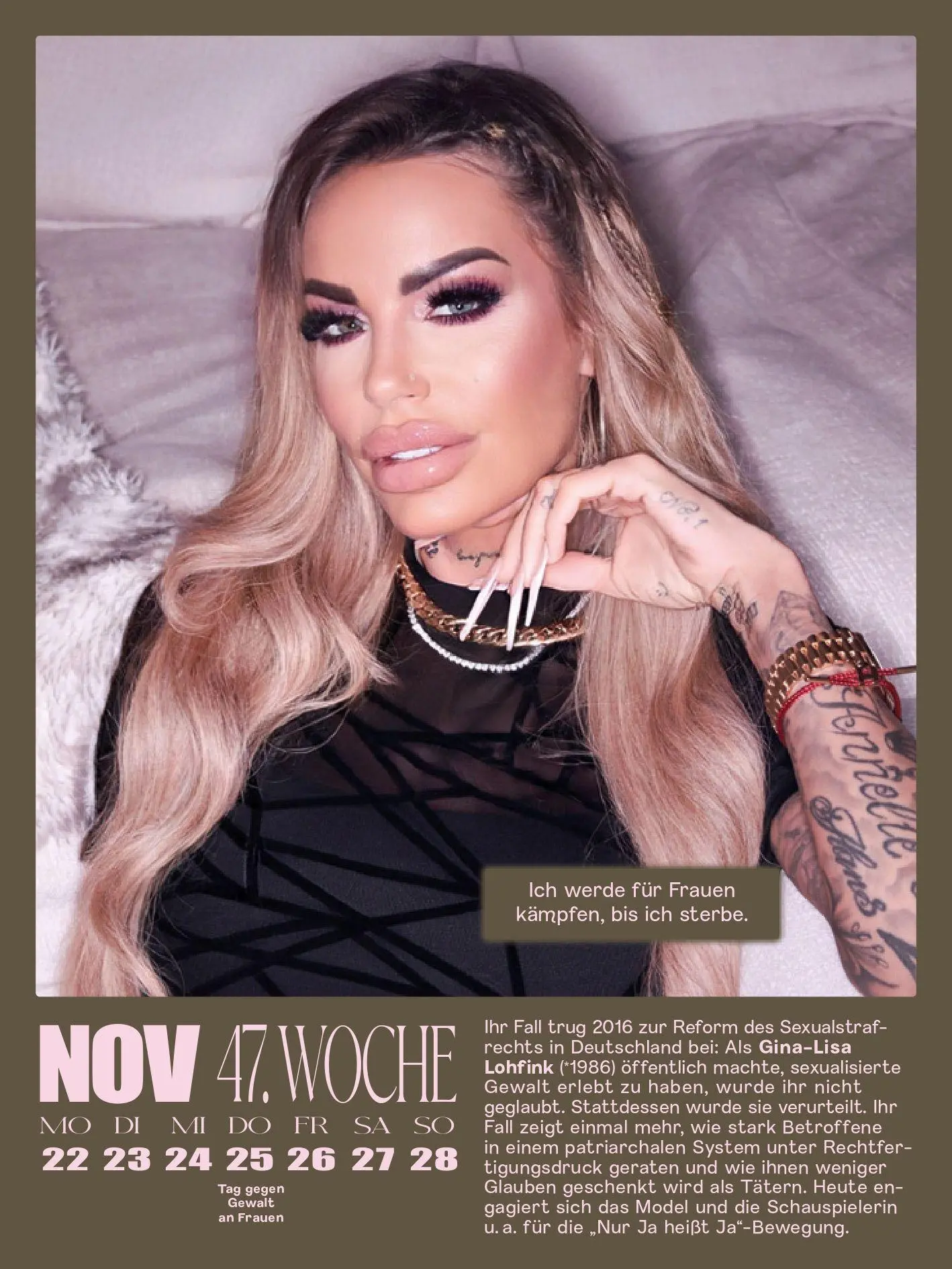 Bild: 9783869153353 | MISSY Magazine Kalender 2027 | Wochen-/Wandkalender. Format 24 x 32 cm