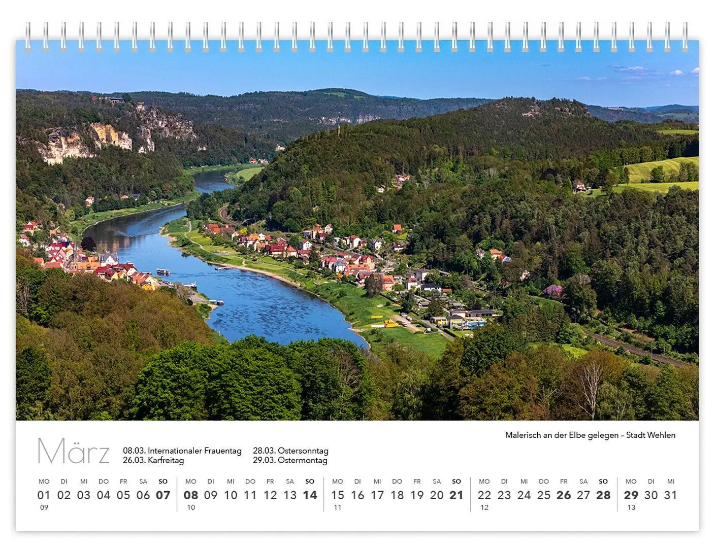 Bild: 9783912303353 | Kalender Sächsische Schweiz kompakt 2027 | K4 Verlag (u. a.) | Deutsch