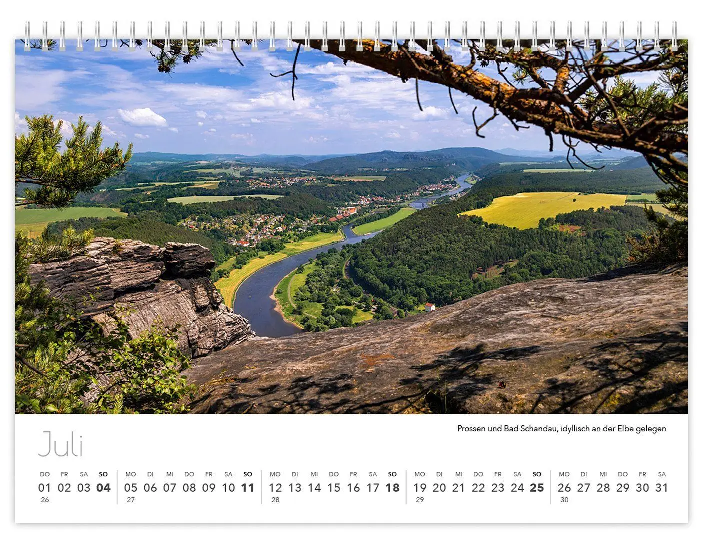 Bild: 9783912303353 | Kalender Sächsische Schweiz kompakt 2027 | K4 Verlag (u. a.) | Deutsch